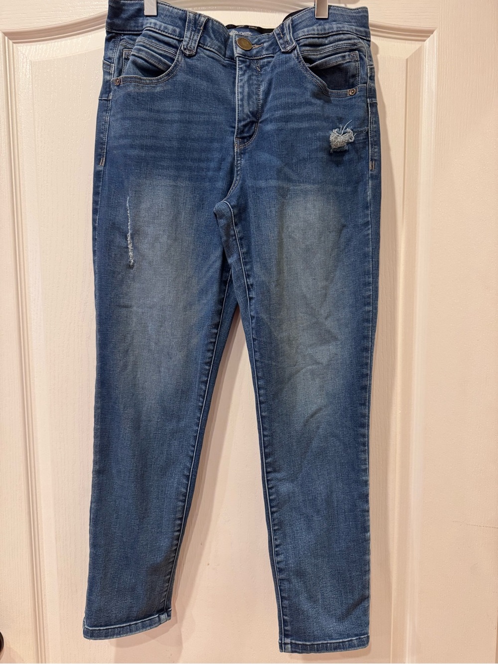 Democracy Mid Wash Blue Ankle Jeans
